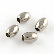 201 Stainless Steel Beads STAS-S040-01