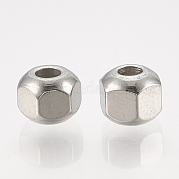 Eco-Friendly 201 Stainless Steel Beads STAS-S104-02