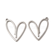 304 Stainless Steel Pendants STAS-A070-28P