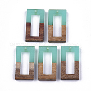 Подвески из смолы и ореха RESI-S358-10G