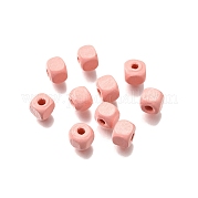 Спрей окрашены деревянные бусины WOOD-P021-01A-25