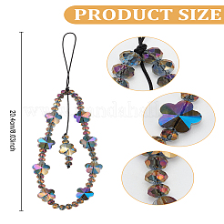 1 шт. акриловые ремешки для мобильного телефона&nbsp;HJEW-LP0002-20B