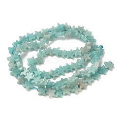 Природных амазонит бисер нитей&nbsp;G-F817-A10-01