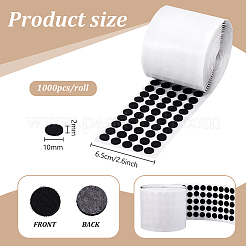 Наклейки из шерстяного фетра&nbsp;STIC-WH0003-52A-01