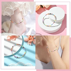 500pcs perles de verre transparentes&nbsp;FIND-CJ0002-77