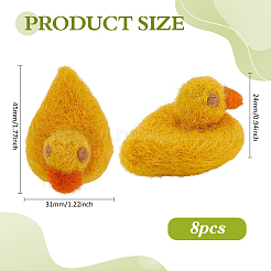 Wollfilz-Ente&nbsp;AJEW-WH0455-335