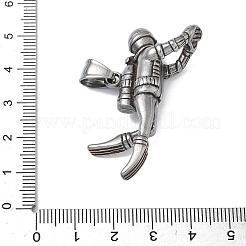 Ciondoli in acciaio inox 304&nbsp;STAS-C165-04AS