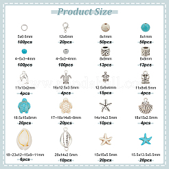 Набор для самостоятельного изготовления бижутерии в стиле океана DIY-NB0009-52