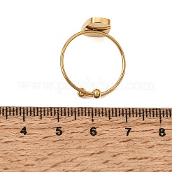 Kit para fabricar brazaletes trapezoidales abiertos de acero inoxidable 304 con bandeja para engaste.&nbsp;SA-CBABF3F-02G-05