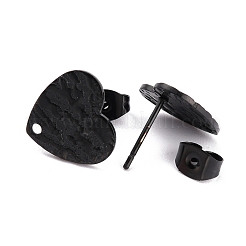 Accesorios para pendientes de acero inoxidable 304 con revestimiento iónico (IP)&nbsp;EJEW-O104-09EB