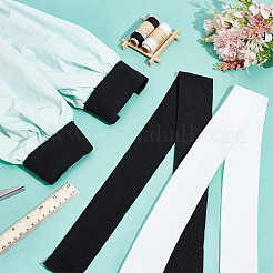 4 шт. двухцветная хлопковая резинка для манжет FIND-HY0003-82