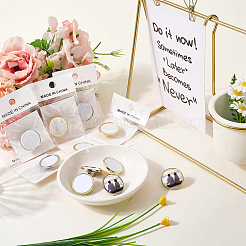 Набор для изготовления брошей-булавок своими руками из 10 набора для сублимационной заготовок&nbsp;FIND-SP0004-08A