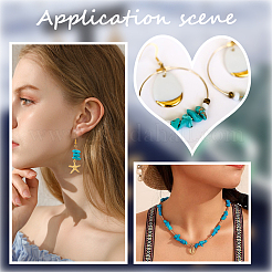 2 нити натуральных бусин говлита нити TURQ-SC0001-17