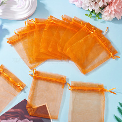 50 шт. мешочки из органзы для хранения ювелирных изделий&nbsp;OP-TA0001-16B