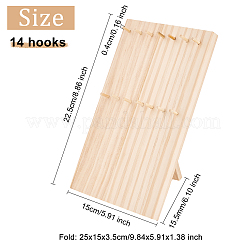 Деревянные подставки для ключей&nbsp;ODIS-WH0027-024