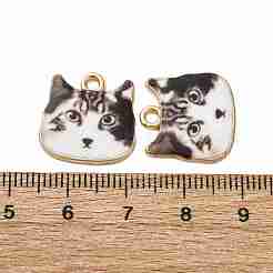 Подвески из эмали и сплава&nbsp;ENAM-V002-04G-02