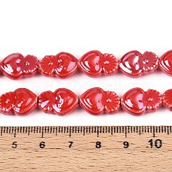 Фарфора ручной работы бисер нитей PORC-I028-01D