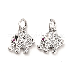 Micro Pave Bijoux de zircone cubique en laiton de placage en râtelier&nbsp;KK-K270-17P