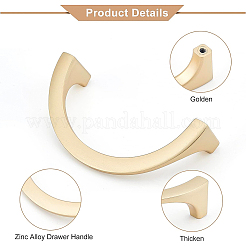 Ручка ящика из цинкового сплава FIND-WH0105-06G