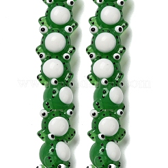 Бусы лэмпворк ручной работы LAMP-Z010-02A