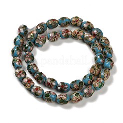 Бусины ручной работы перегородчатой CLB-F001-01B