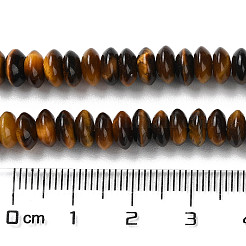 Природных тигровый глаз бисер нитей G-Z030-A20-01