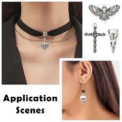 50 pz 5 stili pendenti in lega di stile tibetano&nbsp;FIND-YW0012-58