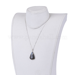 Латунь подвесные ожерелья NJEW-JN02046