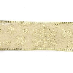 Снежинка узор хлопковая лента DIY-P012-01B-02