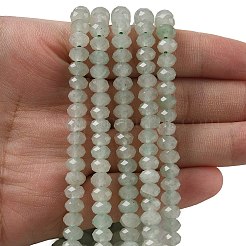 Природные пряди авантюрин зеленый шарик G-D344-A33-01