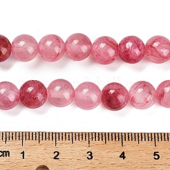 Природного зеленого нефрита нитей бисера&nbsp;G-B128-A06-03