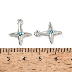 Pendentifs en strass en acier inoxydable 304&nbsp;X-STAS-L308-04A-P