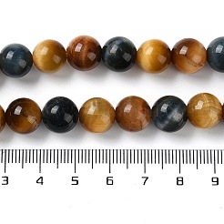 Natürlichen Tigerauge Perlen Stränge&nbsp;G-D083-A02-02