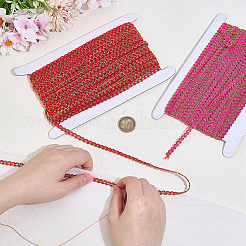 Лента полиэфирная 50м 2 цвета.&nbsp;OCOR-AR0001-91