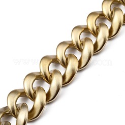 Пластиковые бордюрные цепи ccb ручной росписи&nbsp;AJEW-JB00737