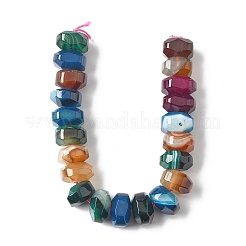 Природный агат бисер нитей G-K392-A21