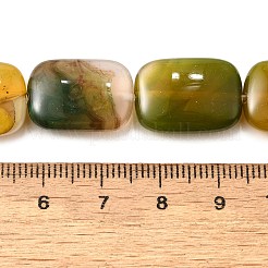 Натуральные полосатые агатовые / полосатые агатовые бусинки G-B137-B01-01K