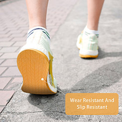 2 пара 2-х цветных резиновых туфель с нескользящей подошвой на каблуке FIND-CA0011-05