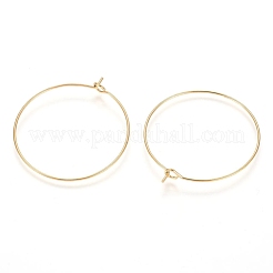 Ионное покрытие (ip) 316l хирургическая нержавеющая сталь фурнитура для сережек-колец STAS-G130-03G-30MM