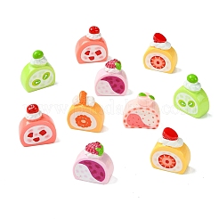 36 шт. 6 стиля смоляная модель еды скульптура витрина украшения&nbsp;DIY-CJ0003-15