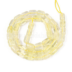 Естественный лимонный кварц нитей бисера G-G980-52A