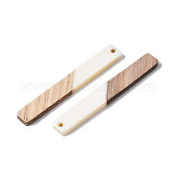 Большие подвески из смолы и дерева RESI-T035-19-A04