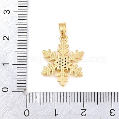 Pendenti in zirconi cubici trasparenti in micro pavè di ottone&nbsp;CU-CBA9B49-02D-G