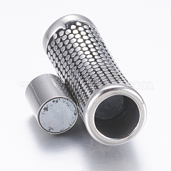 Магнитные застежки из хирургической нержавеющей стали 316 с приклеивающимися концами STAS-F133-09AS