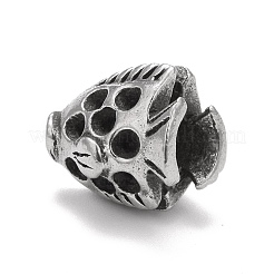 Европейские бусины из нержавеющей стали 304 STAS-G256-07AS