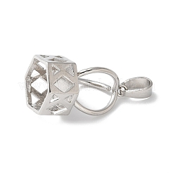 Латунная бусина KK-U057-09P