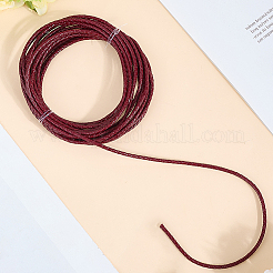 5 ярд плетеного кожаного шнура WL-CL0001-02C