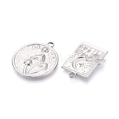 10 pz ciondoli in acciaio inossidabile 304&nbsp;STAS-T075-21P
