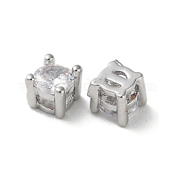 Латунные микро проложить кубического циркония слайд подвески KK-F872-01P