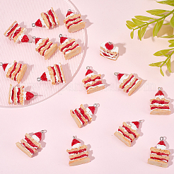 Подвески из непрозрачной смолы 20 шт.&nbsp;RESI-SC0036-49